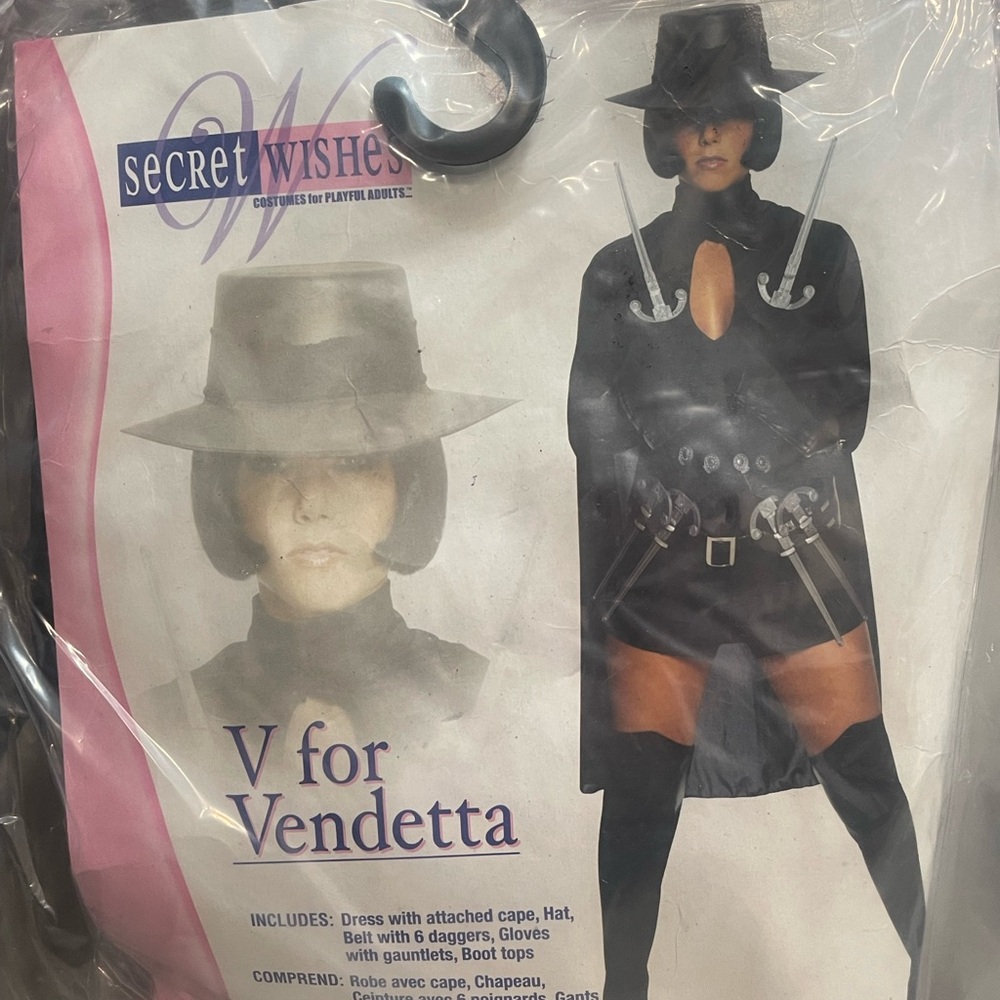 Secret Wishes V for Vendetta Costume